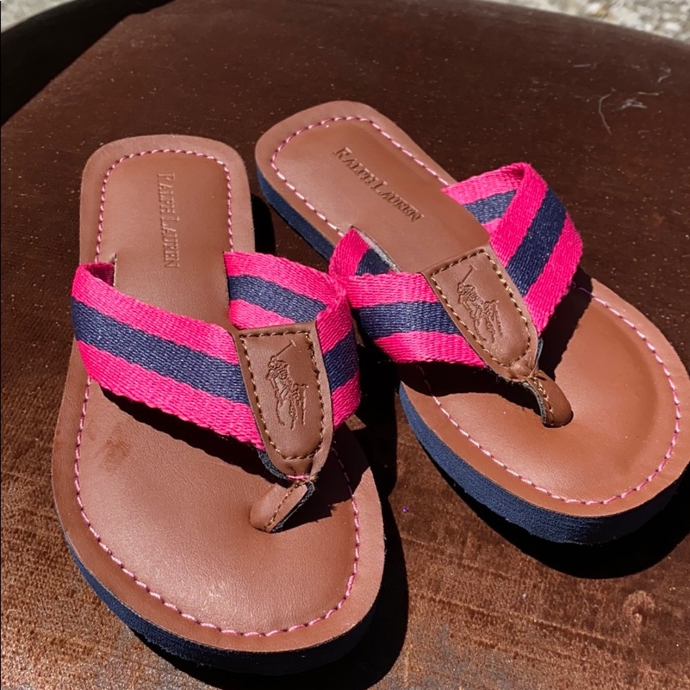Ralph Lauren flip flops